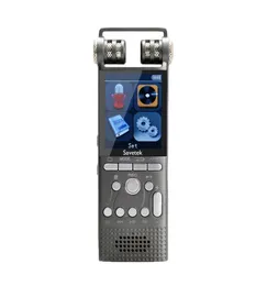 Savetek Профессиональный цифровой диктофон с голосовой активацией, 8 ГБ, USB-ручка, непрерывная запись, 60 часов, PCM, 1536 Кбит/с, запись с автотаймером2766504