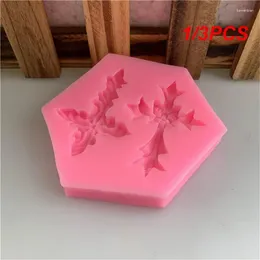 Formy do pieczenia 1/3PC Kształt Gothic Flower Cross Cake Mold Forma Silikonowa kremowa narzędzia do produkcji
