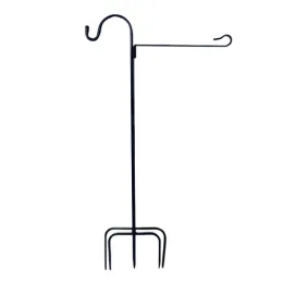 Hardware Garden Flag Holder Stand Flagpole ogrodowe 38 -calowe uchwyty flagi na zewnątrz z 5 bazami z bazami Shepherds Hooks wihtout lub