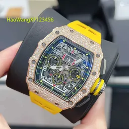 Neue Ankömmling Top Marke Reloj De Hombre Klassische Mode mossanite Armbanduhren Custom Design Handgelenk mechanische Uhren Für Männer
