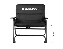 Blackdog Outdoor Portable Wide Seat Closing Clail Camping Camping Camping Leisure Стул пляж Backrest