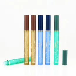 Tubo vazio de brilho labial de 1,5ml, garrafas recarregáveis de plástico, recipiente de batom líquido, garrafa de amostra de brilho labial