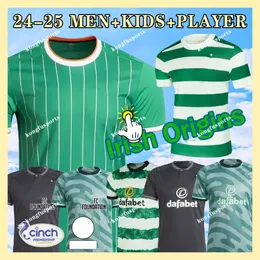 23 24 Celts KYOGO Fußballtrikot Fc 2023 2024 European Home Away Third 3rd Soccer Jerseys CeLtIC DAIZEN REO McGREGOR 120 Years Hoops Anniversary Irish Origins Special