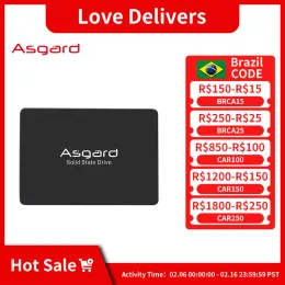 Dirige asgard como SSD 2,5 SATA3 256GB 512GB1TB SSD SSD HDD interno 1 TB Laptop Desktop Disco de estado sólido