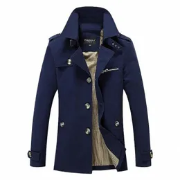 Мужской Тренч большого размера, ветровка большого размера, однотонная повседневная куртка Purer Cott, мужская одежда, верхняя одежда Pull Homme, пальто 5XL 59K7 #
