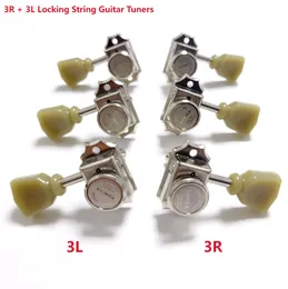 3L 3R String blokujący Vintage Deluxe Electric Guitar Machine Heads Tuning Key Pegs