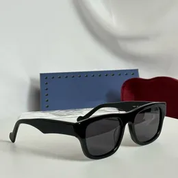 사각형 선글라스 1427 검은/어두운 회색 남성 여성 여름 Sunnies Lunettes de Soleil 안경 Occhiali da Sole UV400 안경