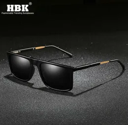 HBK Lüks Dikdörtgen Erkekler Polarize Güneş Gözlüğü 2020 Yeni Trend Gözlük Kalitesi TAC UV Koruyucu Lens Anti Parlama Shades4872717