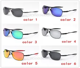 Sports Riding polarizado OK Óculos de sol Homens e mulheres Metal Frame Square Driving Sunglasses Novo 4060 Unissex Brand Glasses7812342