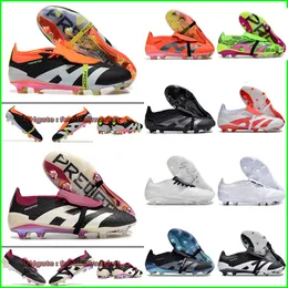 Predator 24+ Elite FT FG Soccer Shoes Boots Cleats For Mens Women Kids Youth football de crampon scarpe da calcio Fussballschuhe botas futbol Chaussures Firm Ground 04