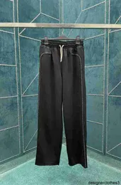Дизайнерская высокая версия CL Family 23, новые брюки с заклепками и шнурком, модные универсальные мужские и женские брюки защиты одинакового стиля UZ2C