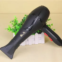 Högkvalitativ hårtork Högkraft Professionell hårblåsning 2500W Dryer Black Heat Speed ​​Blower Dry Watt Hårvård 240312