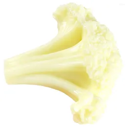 Decorative Flowers Fruits And Vegetables Cauliflower Model Artificial Broccoli Pvc Simulated Slice