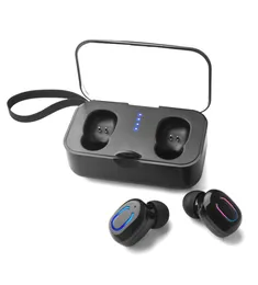 TI8S Bluetooth 50 سماعات الأذن TWS Wireless Earphone Hands Sports Mini Earbuds سماعة سماعات الرأس مع MIC Charging Box1728489