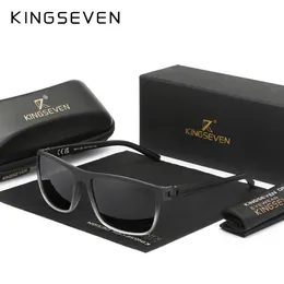 Kingseven gradação design óculos de sol para homens mulheres hd polarizado uv400 óculos de condução de alta qualidade antiderrapante esportes eyewear 240322