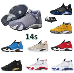 New 14s Basketball Shoes Gym Red Ginger Steel Grey Candy Cane Countdown Last Shot Pack mid May Fortune Last Shot Rip Thunder University Blue Men Women sport Sneakers