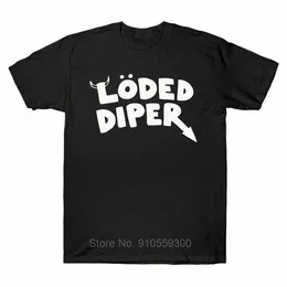 t-shirt da uomo LODED DIPER DIARY OF A WIMP KID maglietta maschile marca teeshirt uomo estate cott maglietta t5r1 #