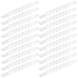 Hangers 100 Pcs Hanger Anti-slip Strip Clothes Rack Strips Coat Clothing Closet Supplies Silicone For Silica Gel Non-Slipping Anti-skid