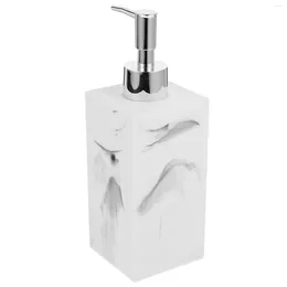 Liquid Soap Dispenser Imitation Marble Pump Bottle Hand Kitchen Bathroom Decoration Marbling Resin Lotion Shampoo Bottles