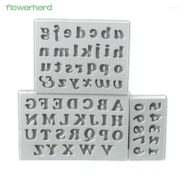 Baking Moulds Font Chocolate Silicone Mold Letters And Numbers 26 Alphabet Cake Decoration Tool 0-9 Digital Fondant Decorating Tools