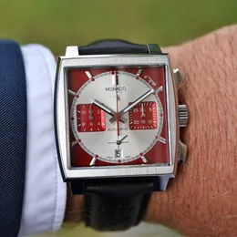 الأصلي Monaco Mens Watch Caliber Chronograph 1989-1999 Limited Edition Watches High Quality Designer Watch Luxury Watch for Men Montre de Luxe Dhgate New