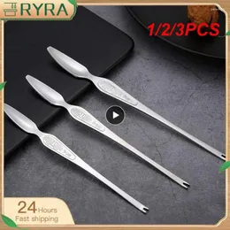 Spoons 1/2/3PCS Lobster Crab Spoon Needle Creative Kitchen Accessories Fork Tools Stainless Steel Seafood