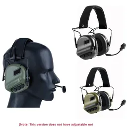Akcesoria taktyczne Airsoft Słuchawki Składany uszu mikrofon wojskowy strzelanie do polowania słuchawki Ucha Ucha Upuść del dhhqz