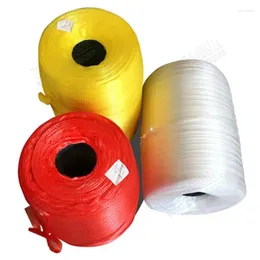 Borse di stoccaggio 10m 30m 50m rotola rotolare borsetto reticolo di frutta in nylon ispessato in nylon /shopping copertura intelligente