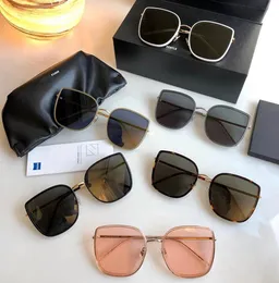 Okulary przeciwsłoneczne Korea projektantów bibi Uv400 okulary vintage kwadratowe słońce dla kobiet moda 4580193