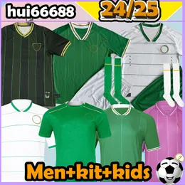 4xl Irelands piłka nożna drużyna narodowa 2024 2025 Doherty McClean Egan Robinson Obafemi Brady Hendrick Cullen Browne Brady Men Kit Kids Football Shirts