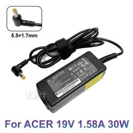 Adapter 19V 1.58A 30W 5.5*1.7mm AC Power Adapter Charger For ACER Aspire One D255 D255E D260 ZG5 ZA3 KAV60 NAV50T D250 D150 1810T 1410