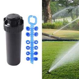 Sprinkler 40 ﾰ ~ 360 ﾰ Ayarlanabilir pop -up sprinkler 3/4 "dişi iplik rotor sulama cihazı dişli tahrik bahçe bahçesi çim alanı sulama nozulu