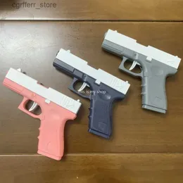 Gun Oyuncakları Glock Yenileyen Su Tabancası Oyuncak Manuel Boş Depo Asma Sprinkler Ateş Çocukları Yaz Dış Mekanı240327