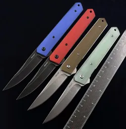 BOKER KWAIKEN FLIPPERクイックオープンベアリング折りたたみナイフVG10ストーン洗濯ブレードアウトドアキャンプハンティングポケットキッチンEDCツールKN6718251