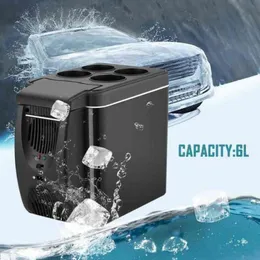 Profissional 12v geladeira zer aquecedor 6l mini refrigerador mais quente geladeira elétrica portátil icebox viagem geladeira h2205105495722