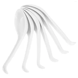 Spoons 6 Pcs Spoon Japanese Soup Asian Noodles Knife And Fork Ramen Melamine Chinese Household Oats