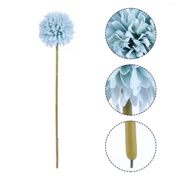 Fiori decorativi 6pcs artificiale Chrysantemum bouquet Wedding Bouquets Picks for San Valentines Day Party (