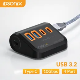 Hubs idsonix USB HUB 3.2 Адаптер сплиттер много порта