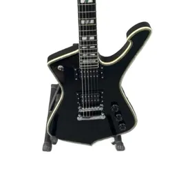 Electric Guitar Black ICEMAN 6 Strings Mahogany Wood Body Rosewood Fingerboard Support Costomization Freeshippings