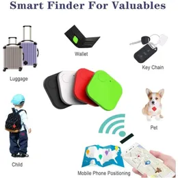 2024 mini bluetooth gps tracker cão inteligente animais de estimação anti-perdido alarme sem fio criança saco carteira localizador chave inteligente atividade rastreadores localizador