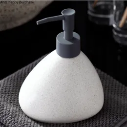 Dispensers 500ML Lotion Bottle Ceramic Bathroom Accessories Hand Sanitizer Bottles Home Soap Dispenser Shower Gel Bottle Shampoo Bottles