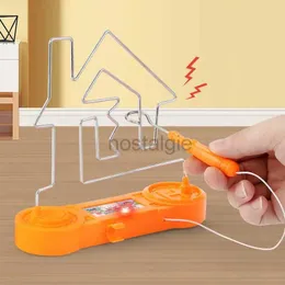 Intelligens Toys Maze Kids Collision Electric Shock Toy Party Funny Game Science Experiment Education Touch for Children 24327