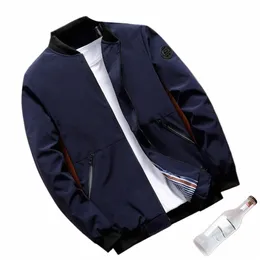 Chaqueta de ncios Para Hombre, Ropa de Marca, Abrigos Al Aire Libre, Abrigo Informal, Chaqueta Bomber F6AO#