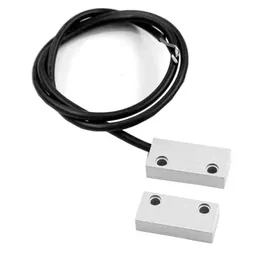 2024 Metal Magnetic Door Sensor contact Switch for shutter door window gate GSM alarm access control system- for gate access control