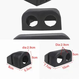 Atualização 1/2/3 buracos carro diy tomada usb tenda no painel/voltímetro/isqueiro soquete-capa base soquete para motocicleta resistente d