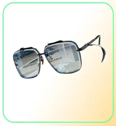 Mach Six Men Women نظارات شمسية مصمم المعادن عتيقة المضلع الماس Classic Classic Craft Collections Sunglasses Original Box1195527