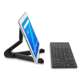 Teclados Huwei Mini Teclado Teclado Bluetooth dobrável Teclado sem fio com touchpad para Chuwi Hi8 SE Hi12 Hi13 UBook Pro tablet case