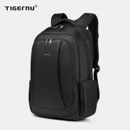 Mochila Tigernu À Prova D 'Água Nylon Anti roubo 15 polegada Laptop Mochila Feminina Mochilas Mulheres Saco de Notebook Mochila Escolar Sacos de Viagem