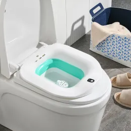 Bassänger Plastfällningsbassänger för toalett Postoperativ ren bassäng Postoperativ gravid Bidet Sit Bad Tub Wash Basin Toalett Bidet