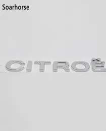 Emblema di lettere 3D per Citroen Logo Targhetta per baule posteriore per auto Citroen C1 C2 C3 C4 C5 Picasso1764542